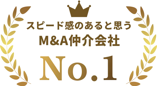 スピード感のあると思う M&A仲介会社