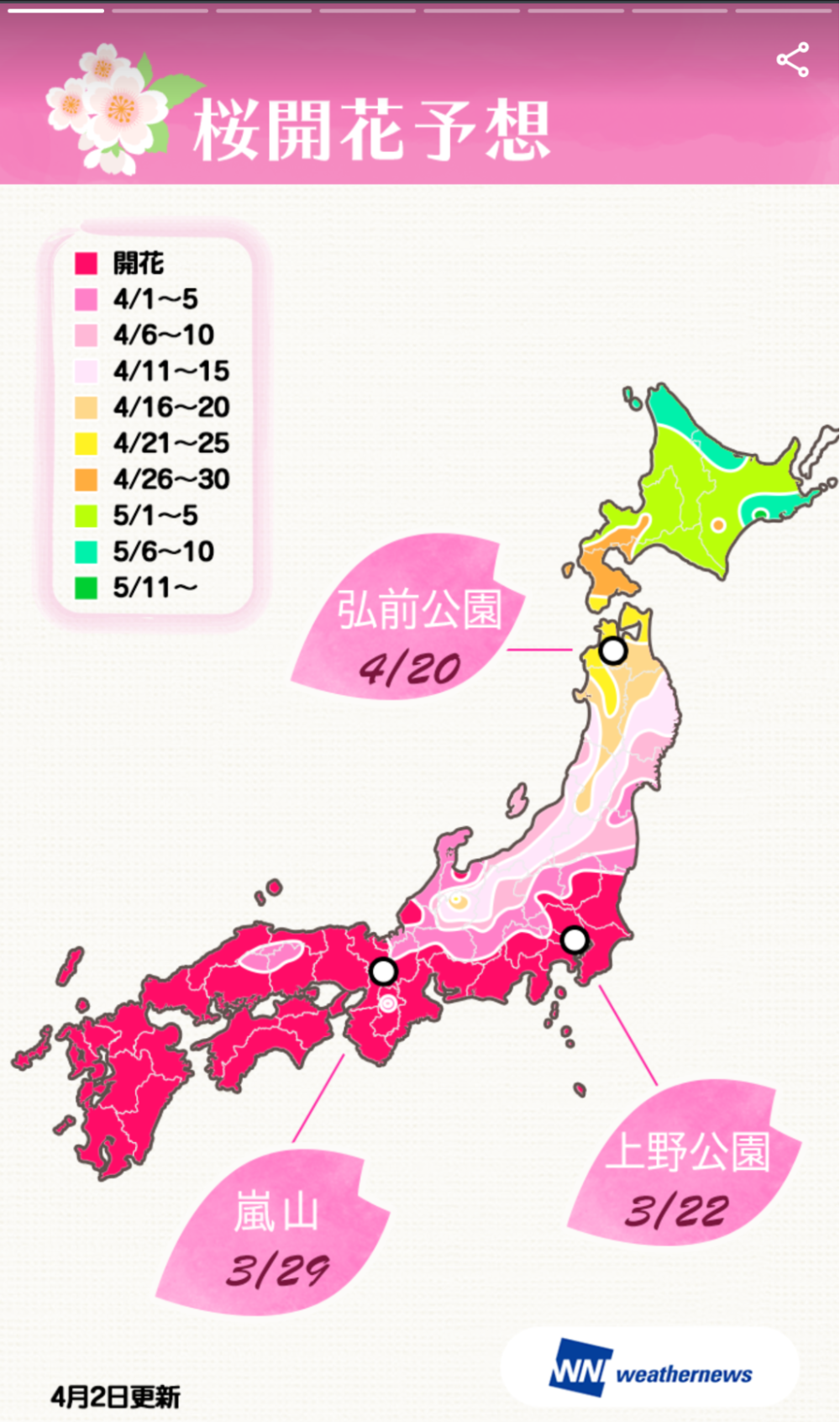 AMPストーリーの例