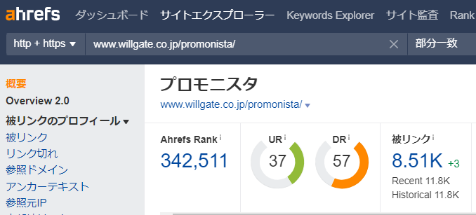 Ahrefs(エイチレフス）